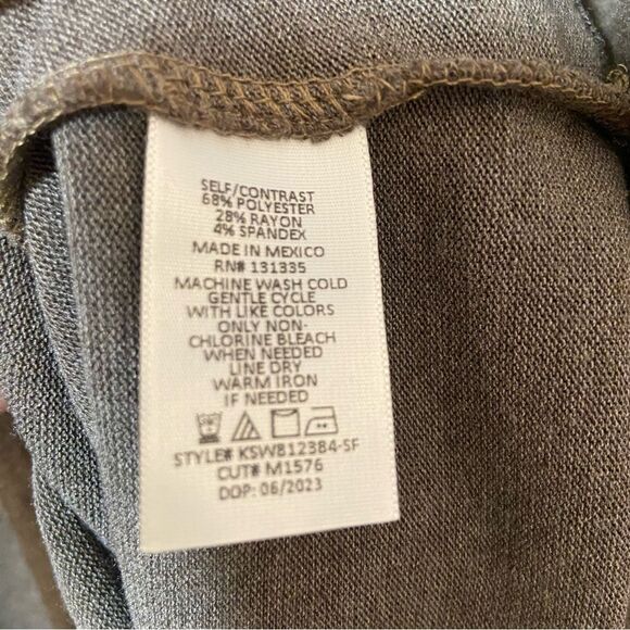 Nine Britton Araya Tie Front Brushed Knit Top - Picture 5 of 6